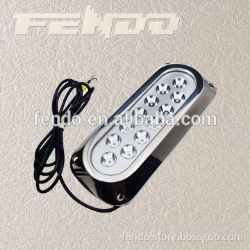 IP68 12*3W LED Marine Boat Yacht Fountain Pool Underwater Light CE approval